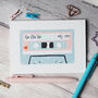 Personalised Mix Tape Valentine's Or Anniversary Card, thumbnail 4 of 7