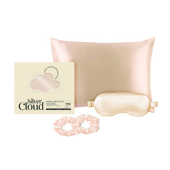 Silver Cloud Caramel Satin Giftset Infused With Silver Ions, 2 of 4