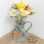 Personalised Cotton Tulips In Jug Or Churn, thumbnail 9 of 9