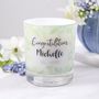Scented Graduation Personalised Luxury Candle, thumbnail 7 of 8