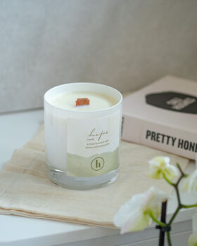 'Hope' A Floral, Resinous Scented Candle, 2 of 5