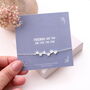 A Friend Like You Flowers On Stem Bracelet, thumbnail 1 of 3