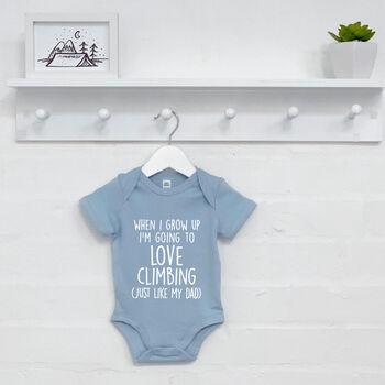 When I Grow Up I'm Going To Love… Like My Dad Babygrow, 2 of 8