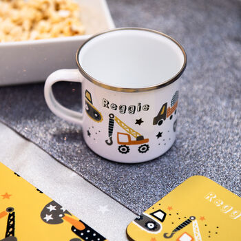 Trucks Personalised Placemat, 7 of 7