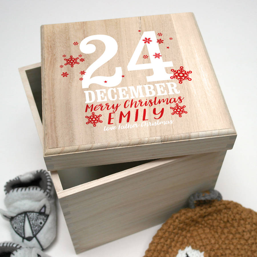 Personalised Christmas Eve Box By Letterfest | notonthehighstreet.com