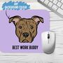 Staffordshire Bull Terrier Mouse Mat, thumbnail 4 of 4