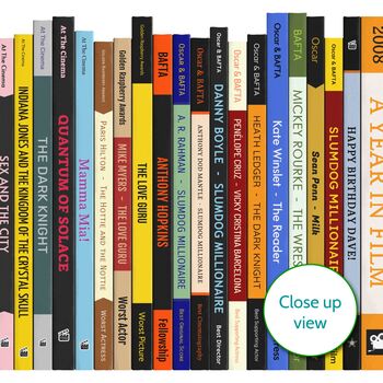 18th Birthday Personalised Print Movie Gift 2008, 7 of 10