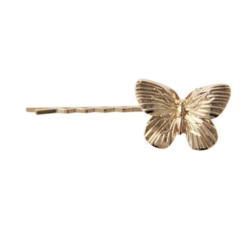 Gold Butterfly Hair Clips, 3 of 8