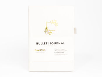 Cherry Blossom White A5 Dot Grid Bullet Journal, 9 of 10