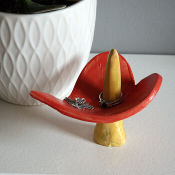 Ceramic Lily Jewellery Stand, 4 of 6