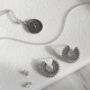 Oxidised Sterling Silver Marrakech Necklace, thumbnail 4 of 5