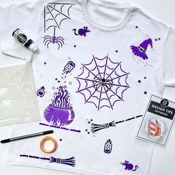Spells And Potions Kids T Shirt Painting Starter Kit, 2 of 10
