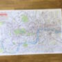 A Map Of Fictional London Poster, thumbnail 1 of 3