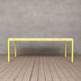 Itchen Ash Dining Table Neon Yellow Legs, thumbnail 3 of 5