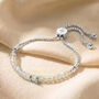June Birthstone Moonstone Bracelet, thumbnail 3 of 7