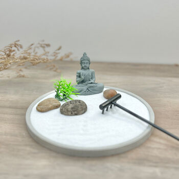 Round Buddha Zen Garden Meditation Set, 4 of 11