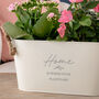 Engraved 'Home Is Where Your Plants Are' Planter, thumbnail 1 of 3