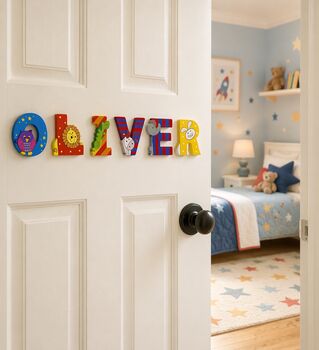 Childs Wooden Animal Letters, 3 of 11