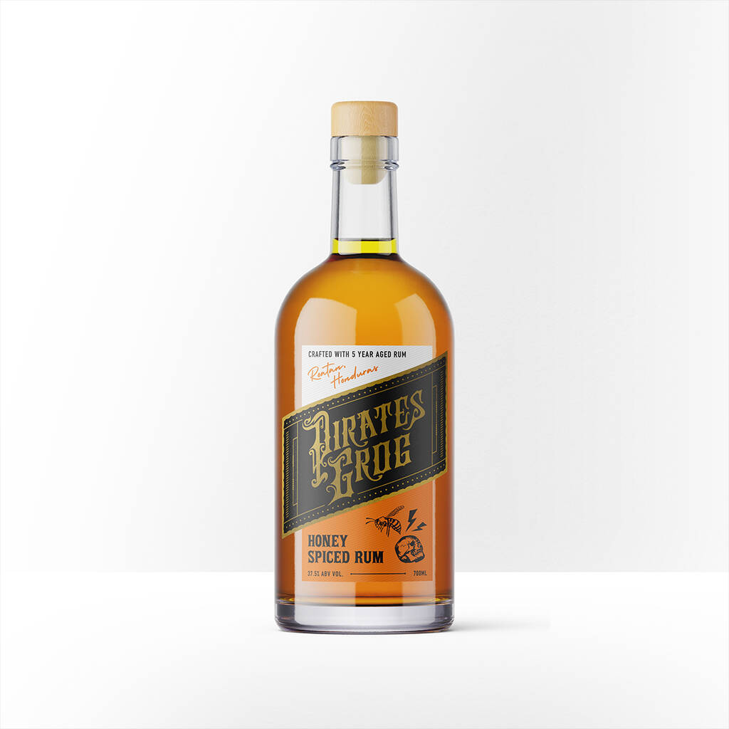 Pirate's Grog Honey Spiced Rum By Pirate's Grog Rum