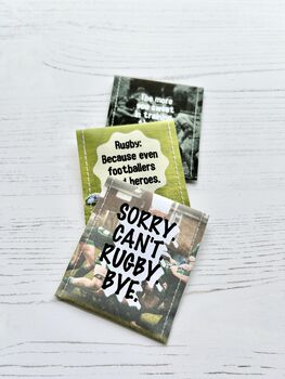 Rugby Gifts: Rugby Tea Gift Set, 8 of 12