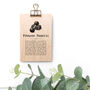Fitness Gift Mini Wooden Sign With Hanger, thumbnail 1 of 10