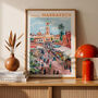 Marrakech, Morocco Poster, thumbnail 1 of 8