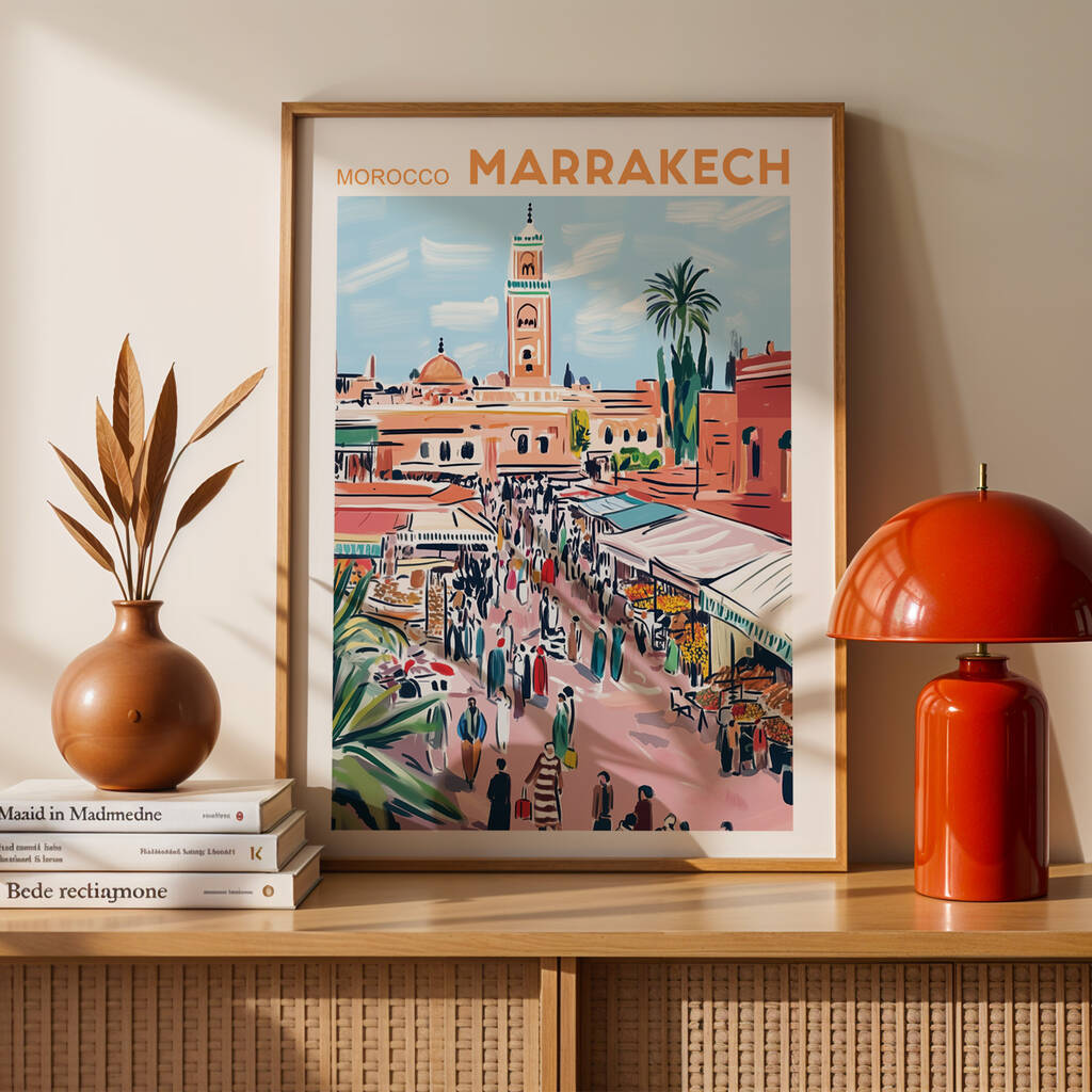 Marrakech, Morocco Poster, 1 of 8