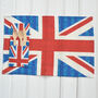 The Kings Coronation Union Jack Linen Placemat Sets, thumbnail 2 of 2