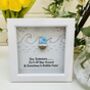 Personalised Sea Swimming Pebble Frame Mother's Day, thumbnail 4 of 11