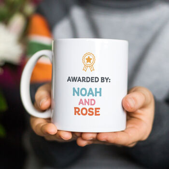 Personalised Best Mummy Award Mug, 2 of 4
