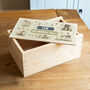 Personalised Woodland Animals Keepsake Box With Sliding Lid, thumbnail 5 of 5