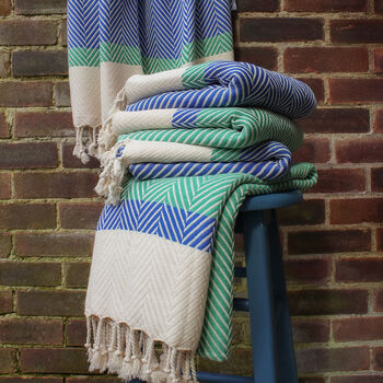 Personalised Cotton Sofa Throw, Gift For Christmas, 10 of 10