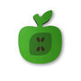 Apple Shaped Wooden Fridge Magnet, thumbnail 4 of 5