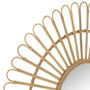 Bamboo Sunburst Large Wall Mirror, thumbnail 3 of 4