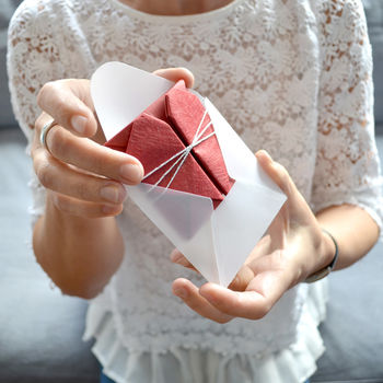 Personalised Origami Heart Photo Keepsake, 5 of 7