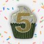 Age Five Birthday Patch, thumbnail 1 of 2