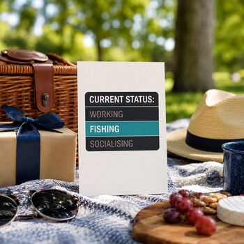 Father’s Day Gone Fishing Card, 5 of 6