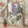 Flower Illustration Decorative Lavender Bag, thumbnail 5 of 12