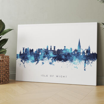 Isle Of Wight Skyline Cityscape Art Print, 7 of 12