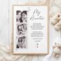 My Auntie Poem Photo Print, My Aunt Print, Birthday Photo Gift, Any Relationship, thumbnail 1 of 2