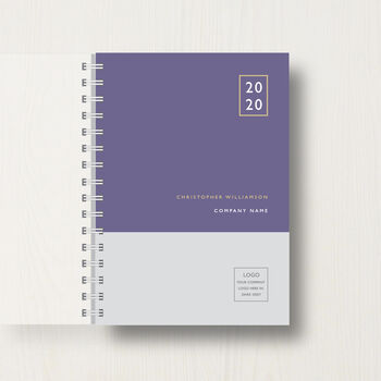 Personalised 2022 Diary For Businesses With Logo, 10 of 11