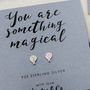 Hot Air Balloon Sterling Silver Earrings, thumbnail 2 of 2