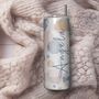 Spotted Pastel Watercolour Tumbler With Name, thumbnail 5 of 6