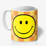 Checkmate Checkerboard Smiley Face Mugs Choice Of Six Colours, thumbnail 8 of 12