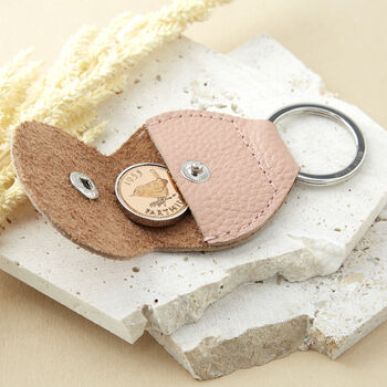 70th Birthday 1953 Farthing Keepsake Keyring, 2 of 10