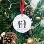 Personalised First Family Christmas Tree Decoration, thumbnail 4 of 9