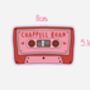 Chappell Roan Inspired Cassette Tape Sticker, thumbnail 2 of 2