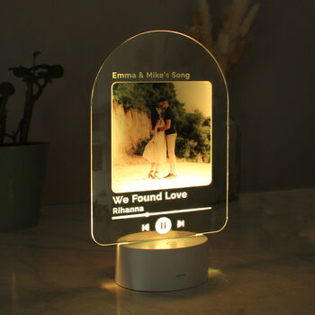 Personalised Our Song LED Light, 4 of 11