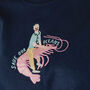 David Attenborough Save Our Oceans Embroidered T Shirt, thumbnail 4 of 6