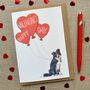 Personalised Dog Happy Valentine's Day Card, thumbnail 11 of 12